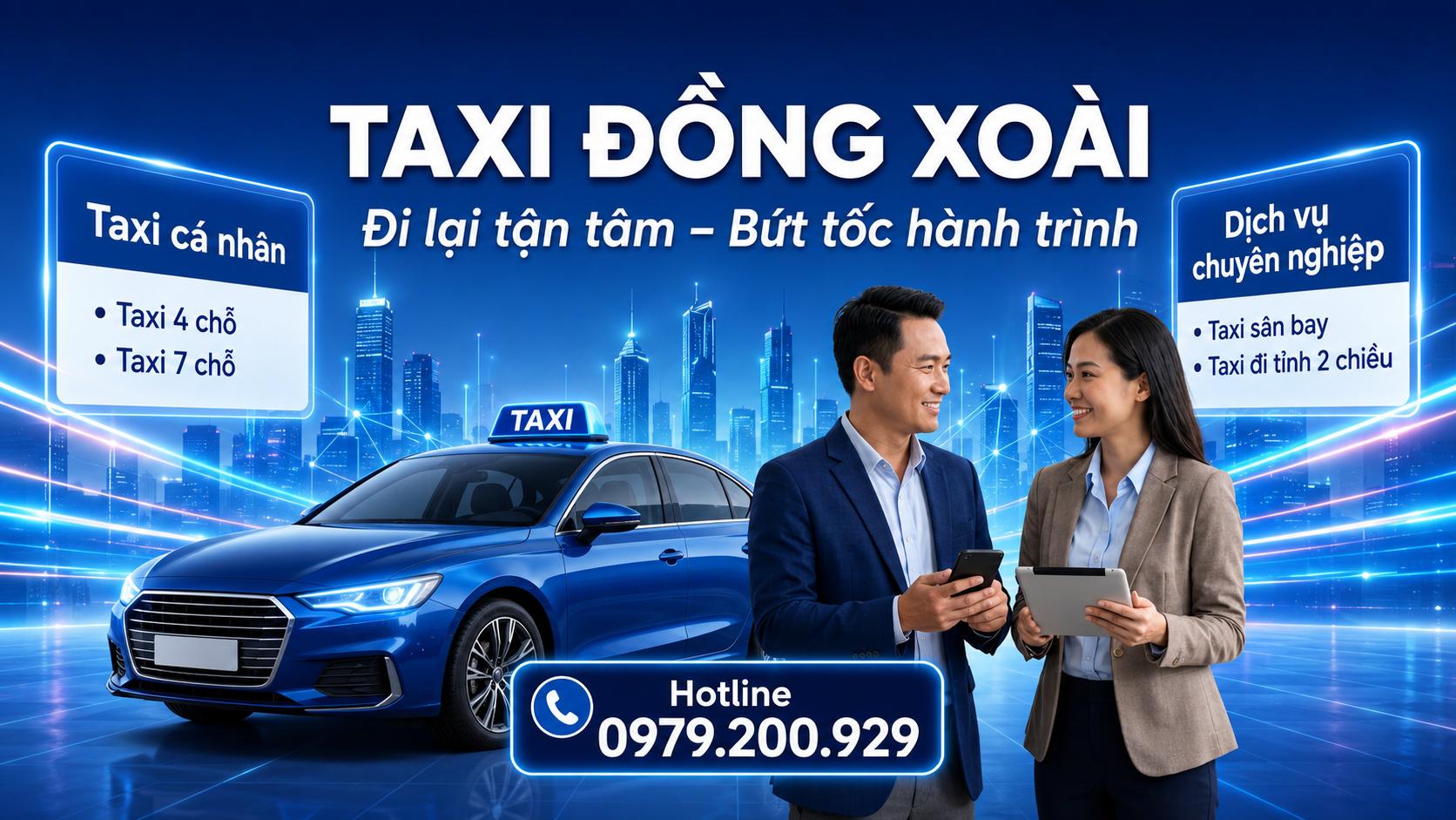 Xe Taxi đưa đón Bệnh Viện tại Đồng Xoài
